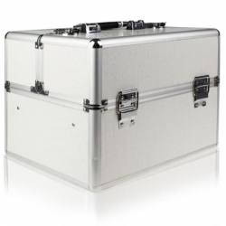 Kuferek kosmetyczny metalowy duży